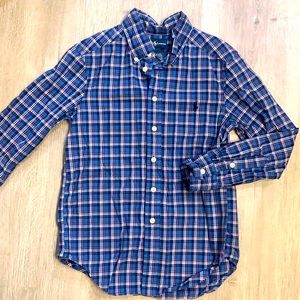Ralph Lauren plaid button-down shirt
